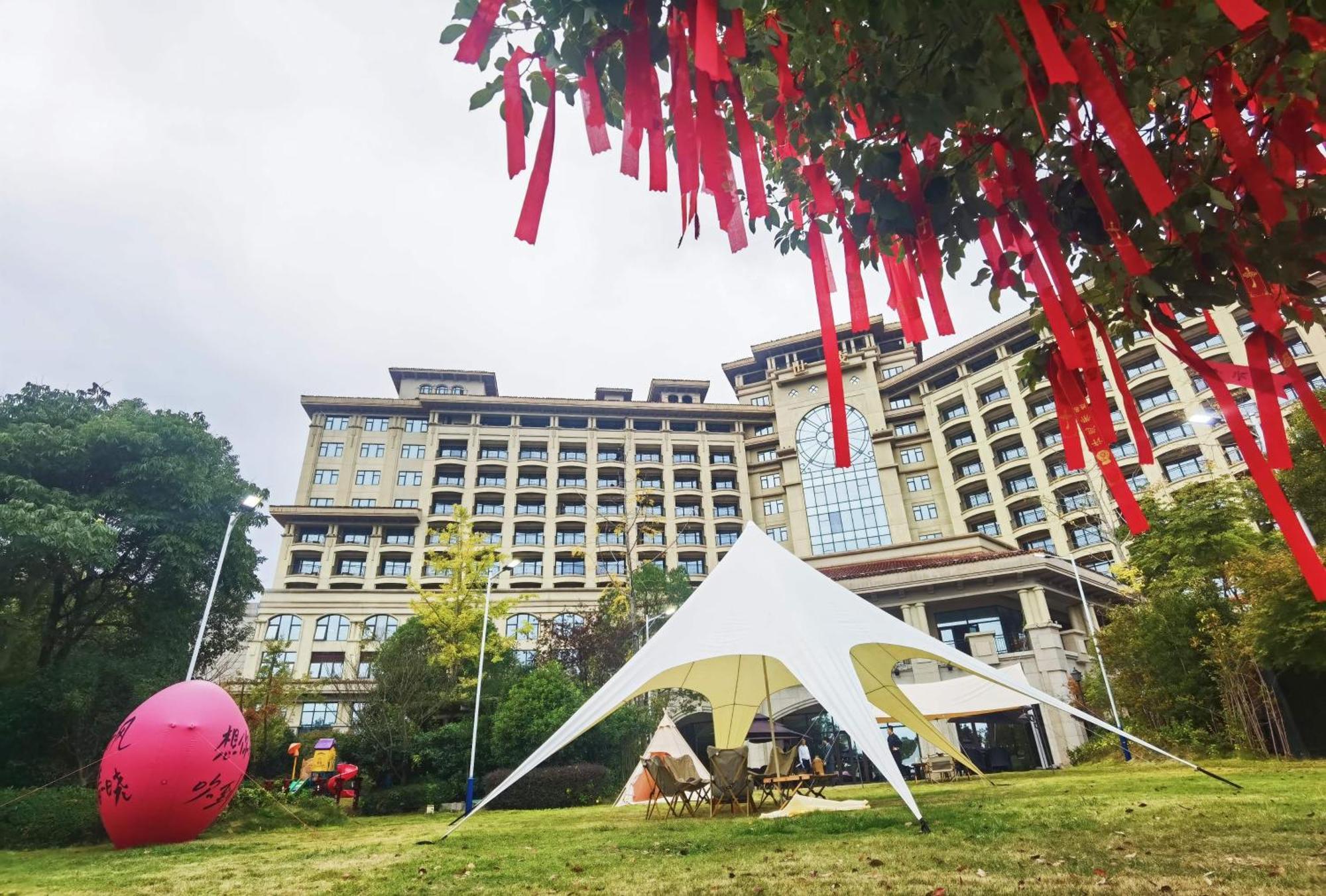Hotel Doubletree By Hilton Ningbo - Chunxiao Zewnętrze zdjęcie