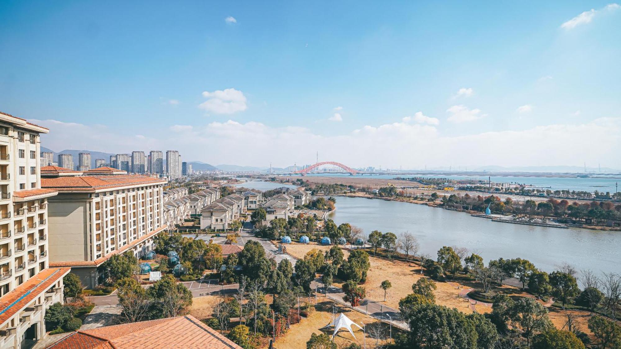 Hotel Doubletree By Hilton Ningbo - Chunxiao Zewnętrze zdjęcie